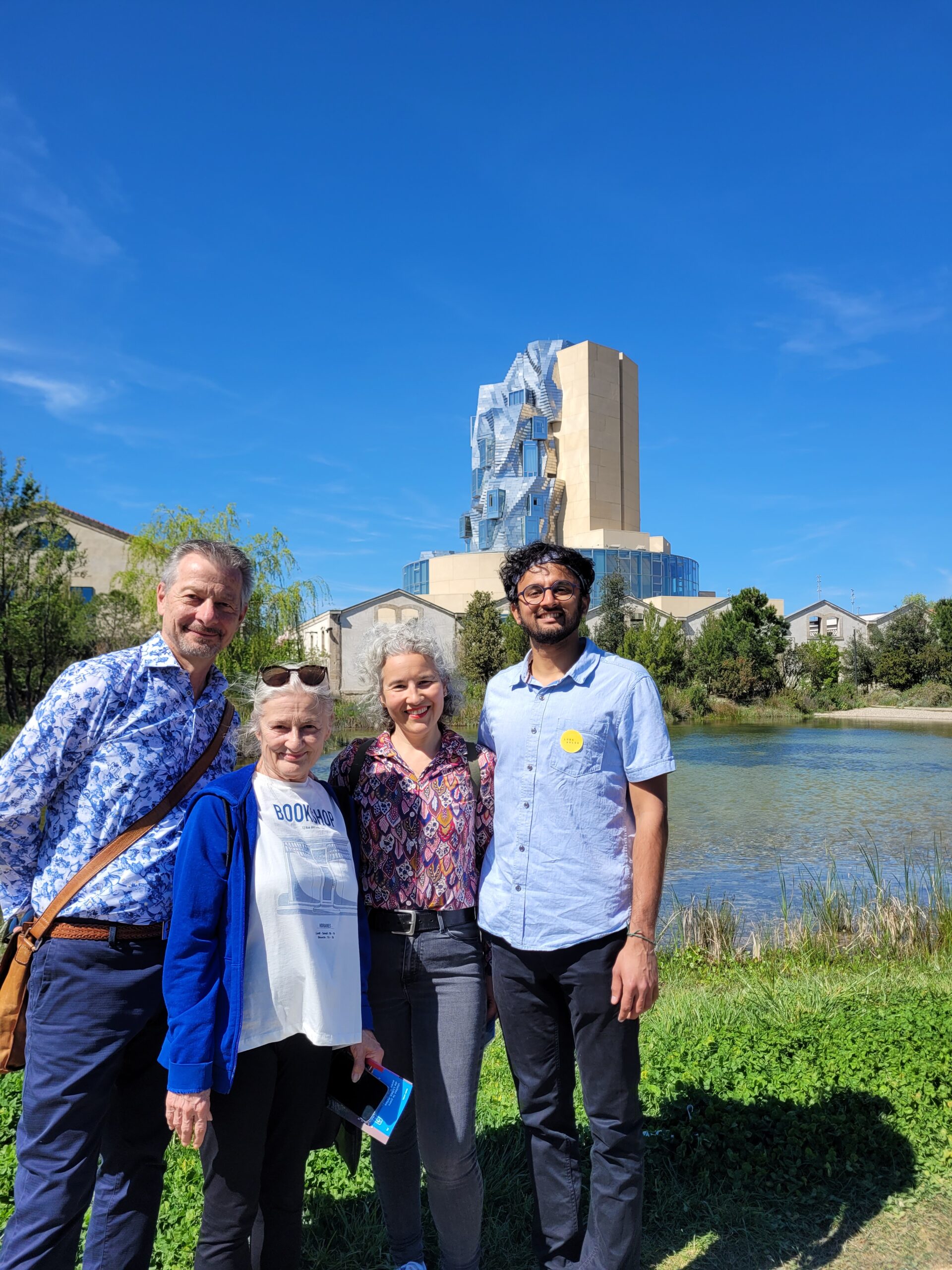 Excursion to LUMA Arles, Parc des Ateliers as part of the language stay