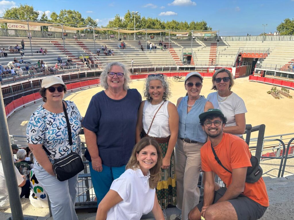 Excursion course camarguaise, Envie de Sud et Akhil JAIN FLE-Flex : apprentissage du français en immersion